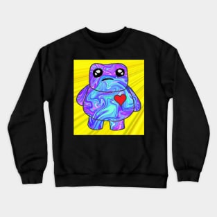 purple monster 23 Crewneck Sweatshirt